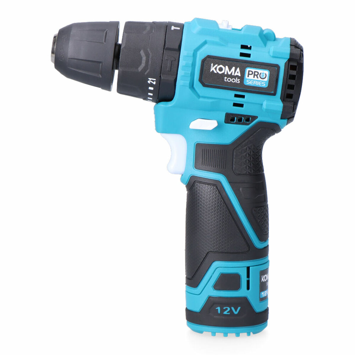 Set de taladro y accesorios Koma Tools 12 V