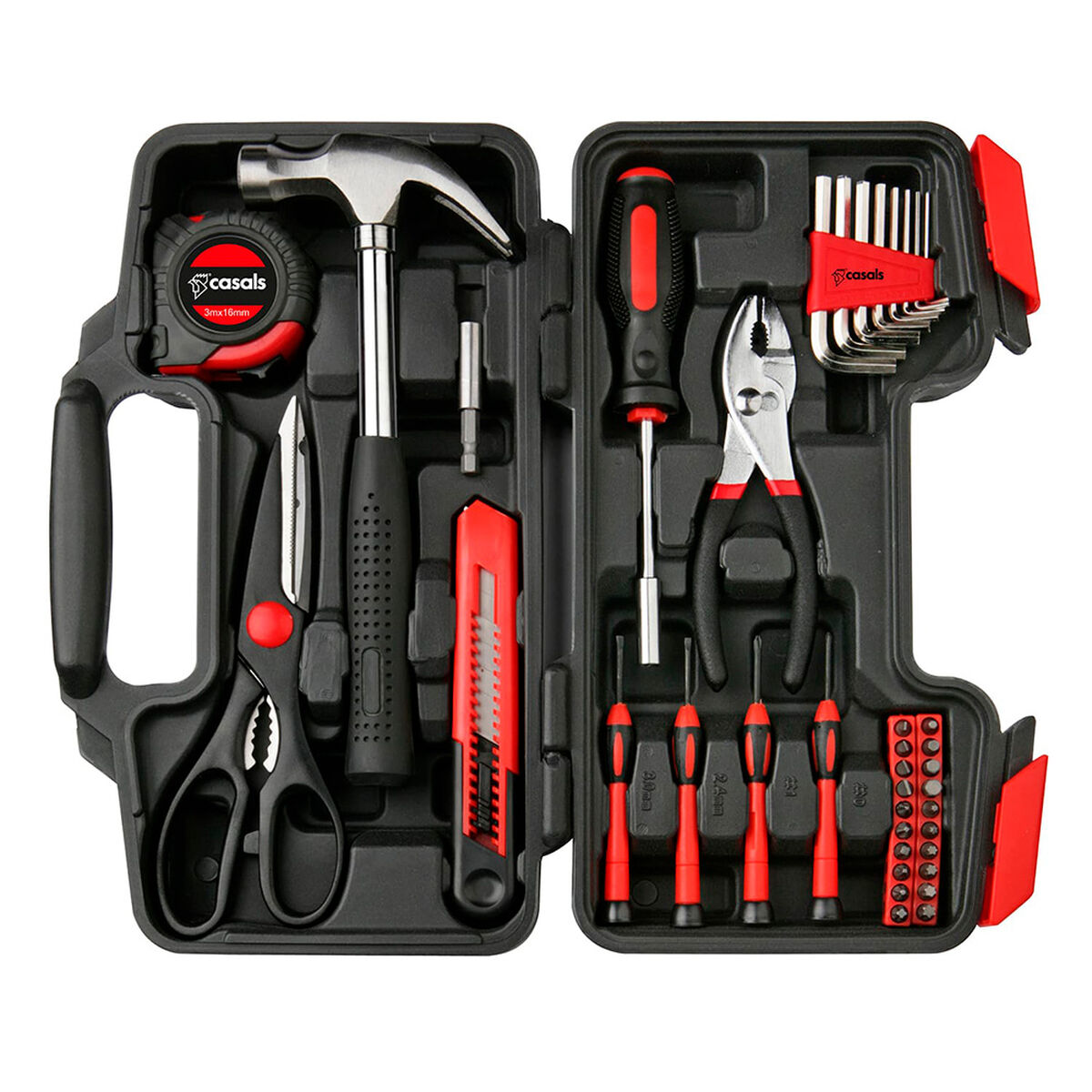 Maletín de Herramientas Casals 39 Piezas