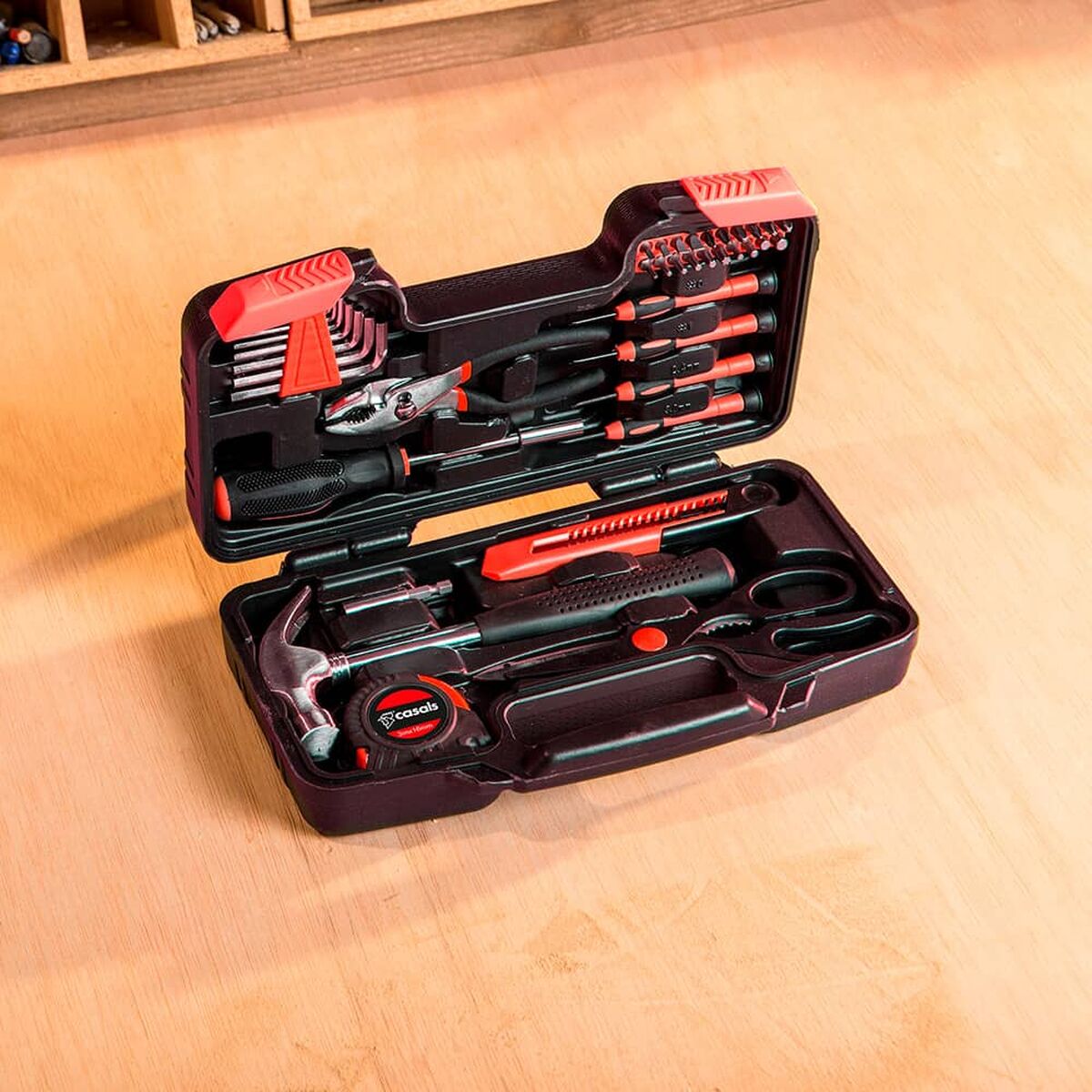 Maletín de Herramientas Casals 39 Piezas