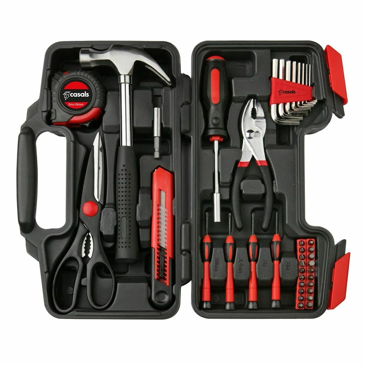 Maletín de Herramientas Casals 39 Piezas