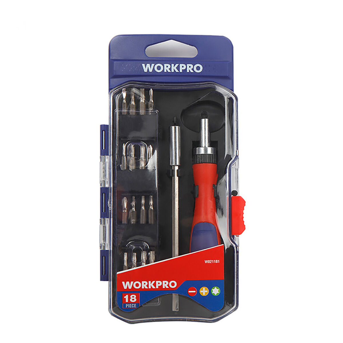 Set de Destornilladores Workpro 18 Piezas