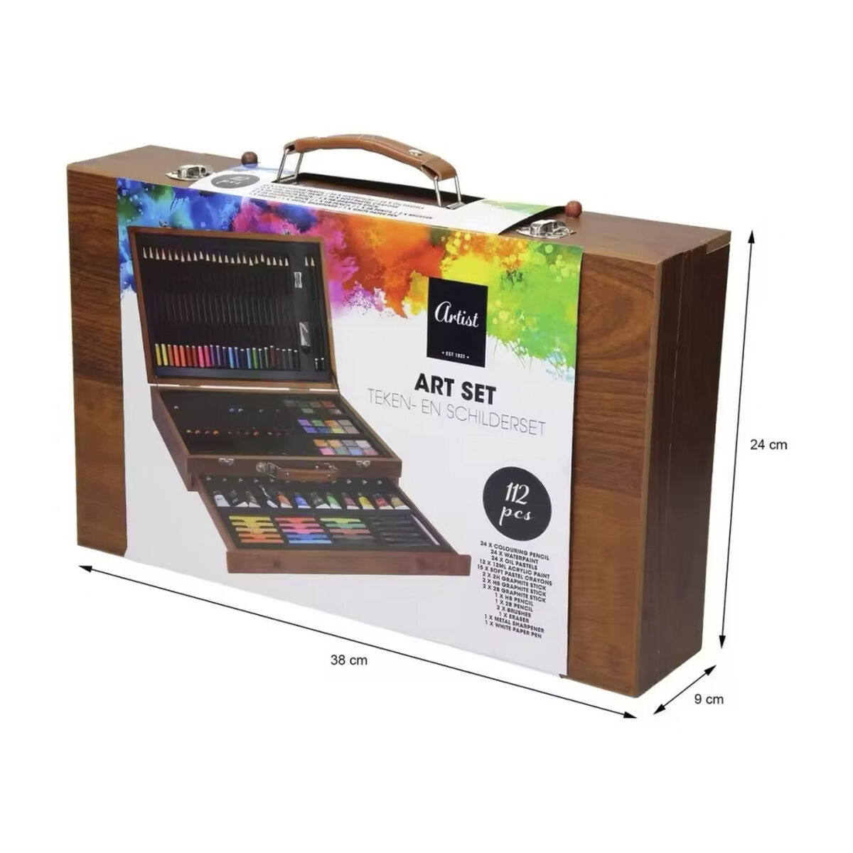 Set de pintura Artist&CO 180 Piezas