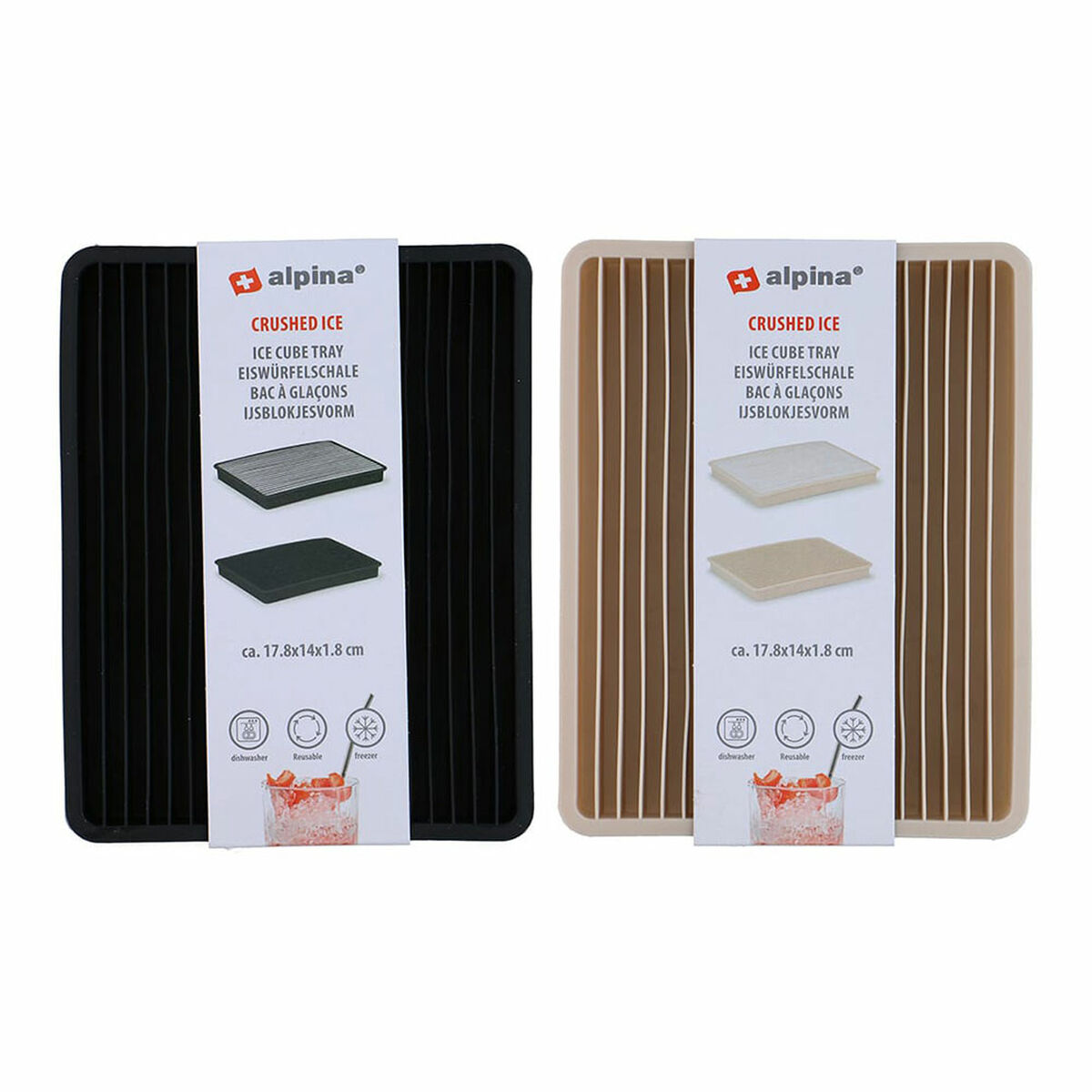 Cubitera Alpina Silicona 17,8 x 14 x 1,8 cm