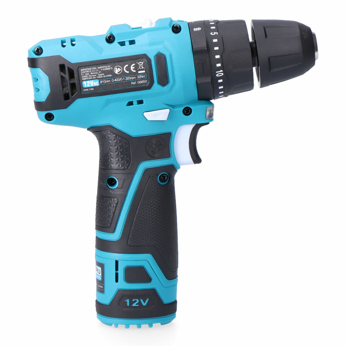 Set de taladro y accesorios Koma Tools 12 V