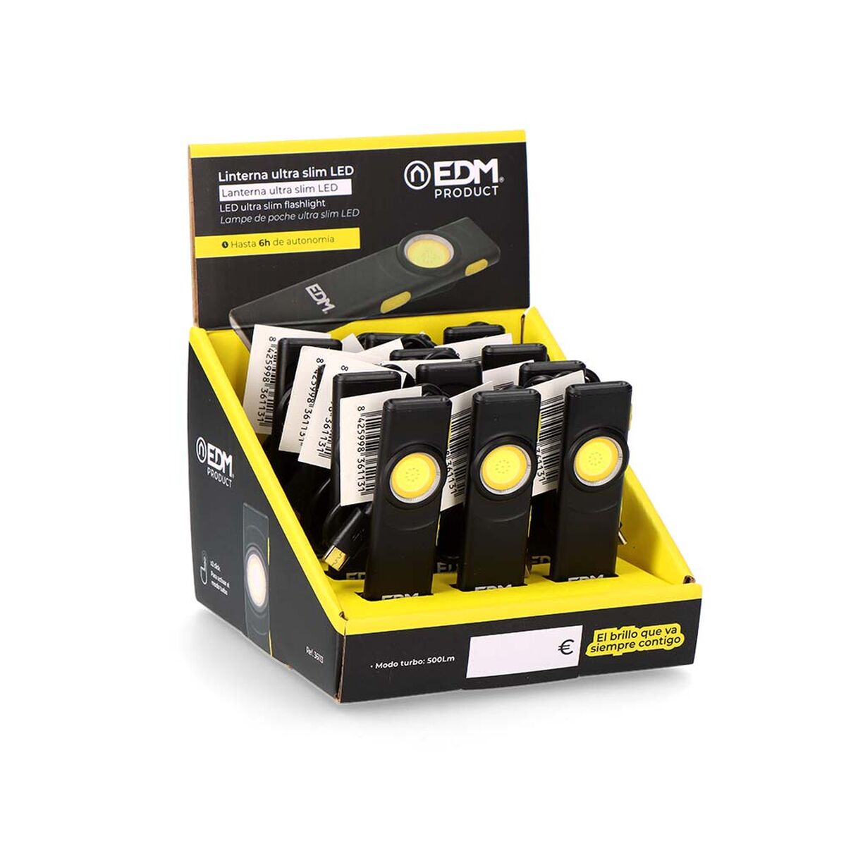 Linterna EDM 36113 ultra slim 5 W