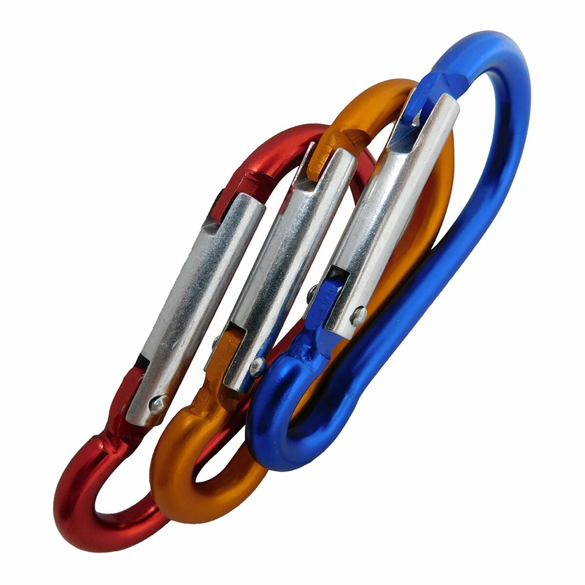 Mosquetón EDM 86055 msq04 Multicolor Aluminio 10 X 100 MM