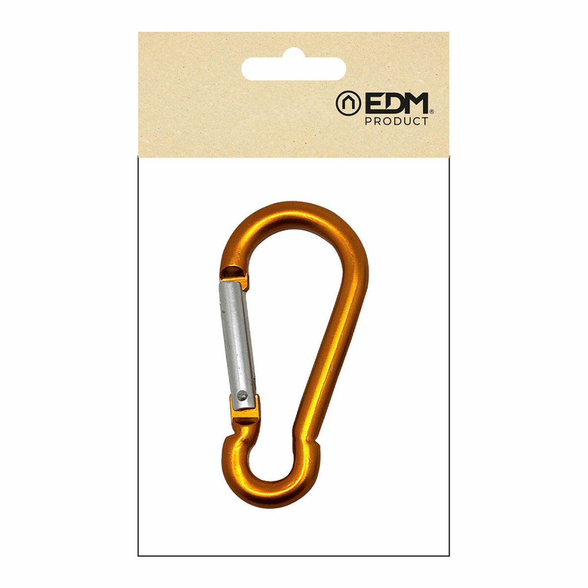 Mosquetón EDM 86055 msq04 Multicolor Aluminio 10 X 100 MM