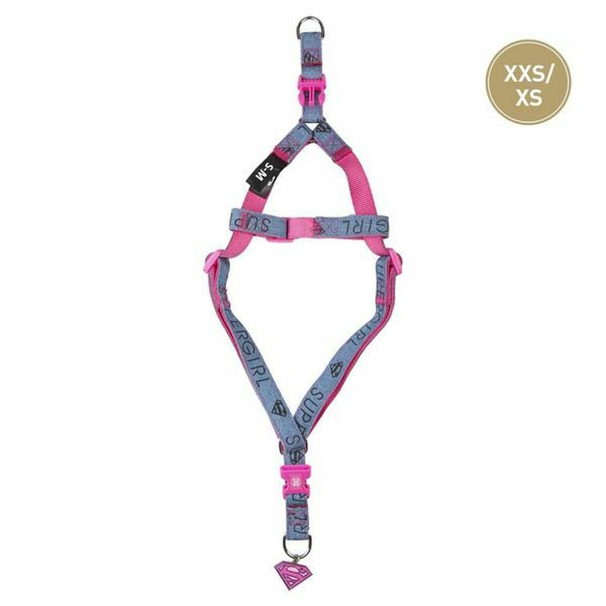 Arnés para Perro Superman Rosa