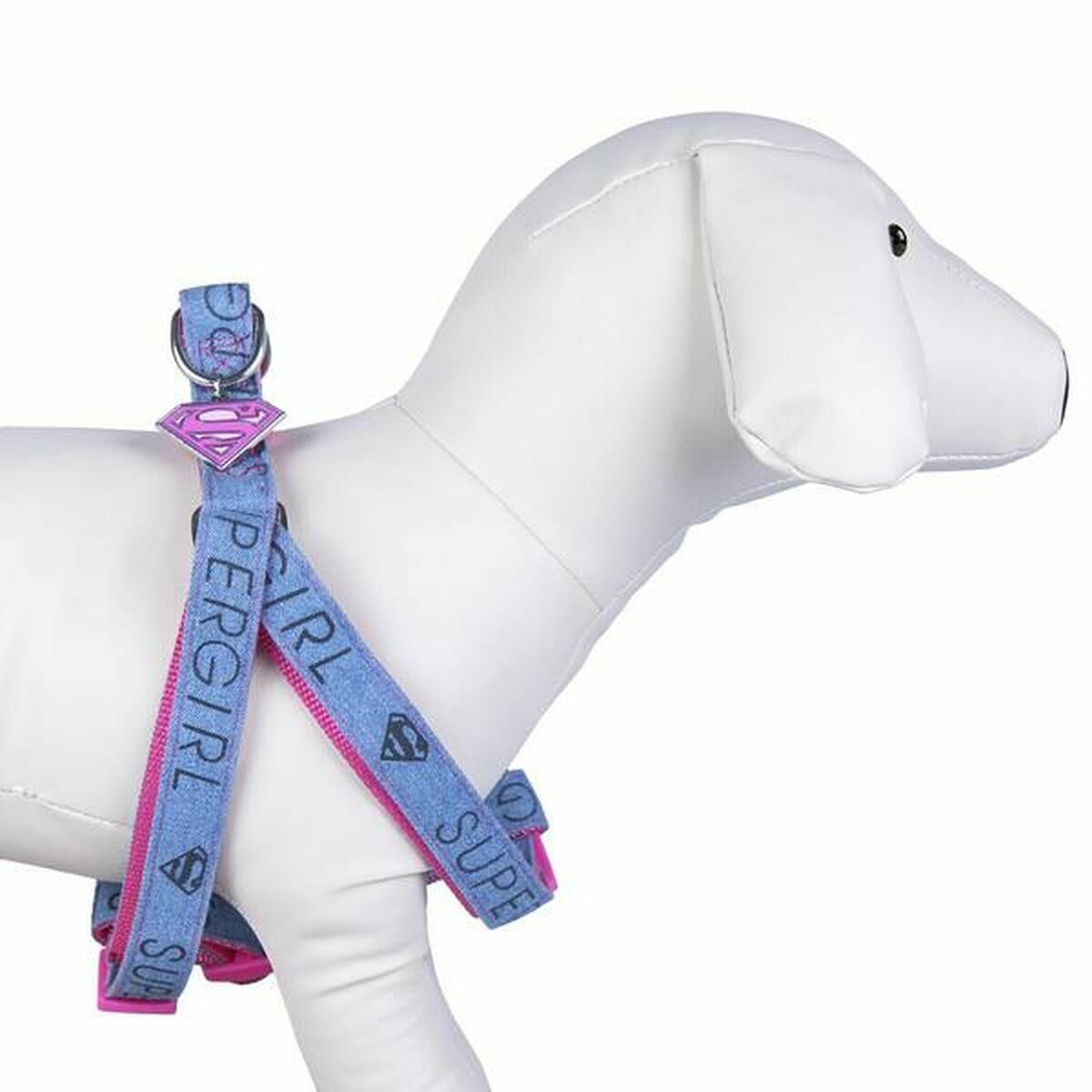 Arnés para Perro Superman Rosa