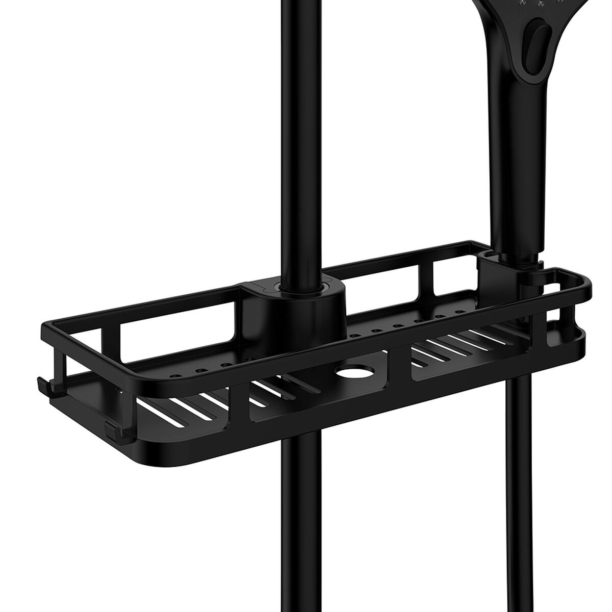Estantería de Baño Wenko libertà Negro ABS