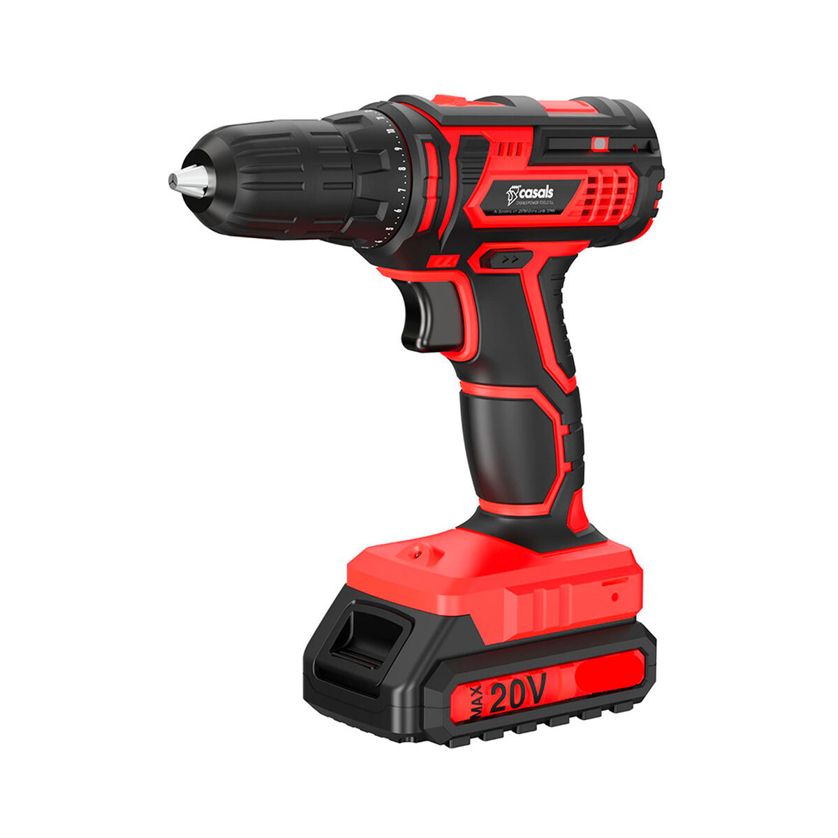 Set de taladro y accesorios Casals cid2051bca 20 V