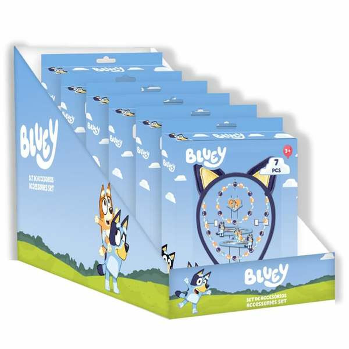 Accesorios para el Pelo Bluey Multicolor