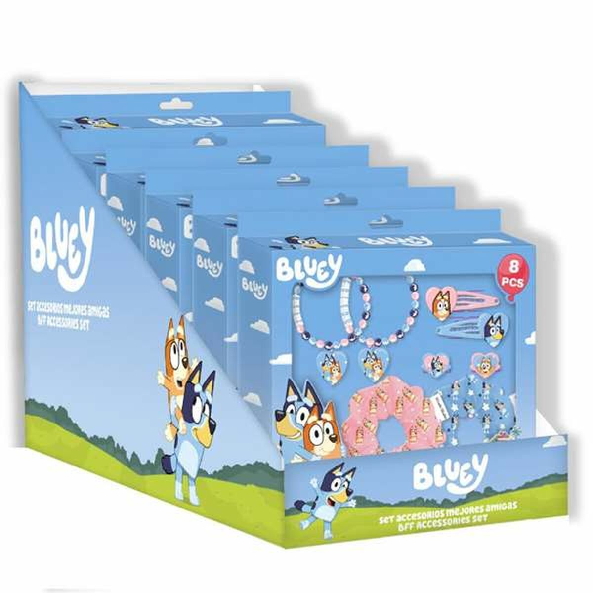 Accesorios para el Pelo Bluey Multicolor