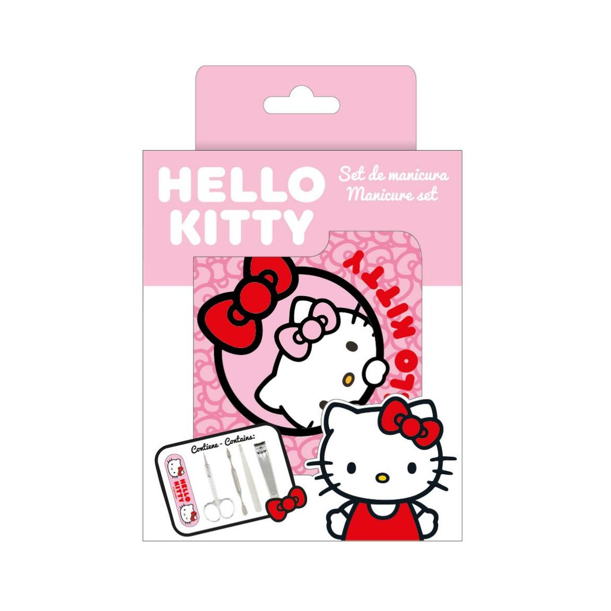 Set de Manicura Hello Kitty Rosa