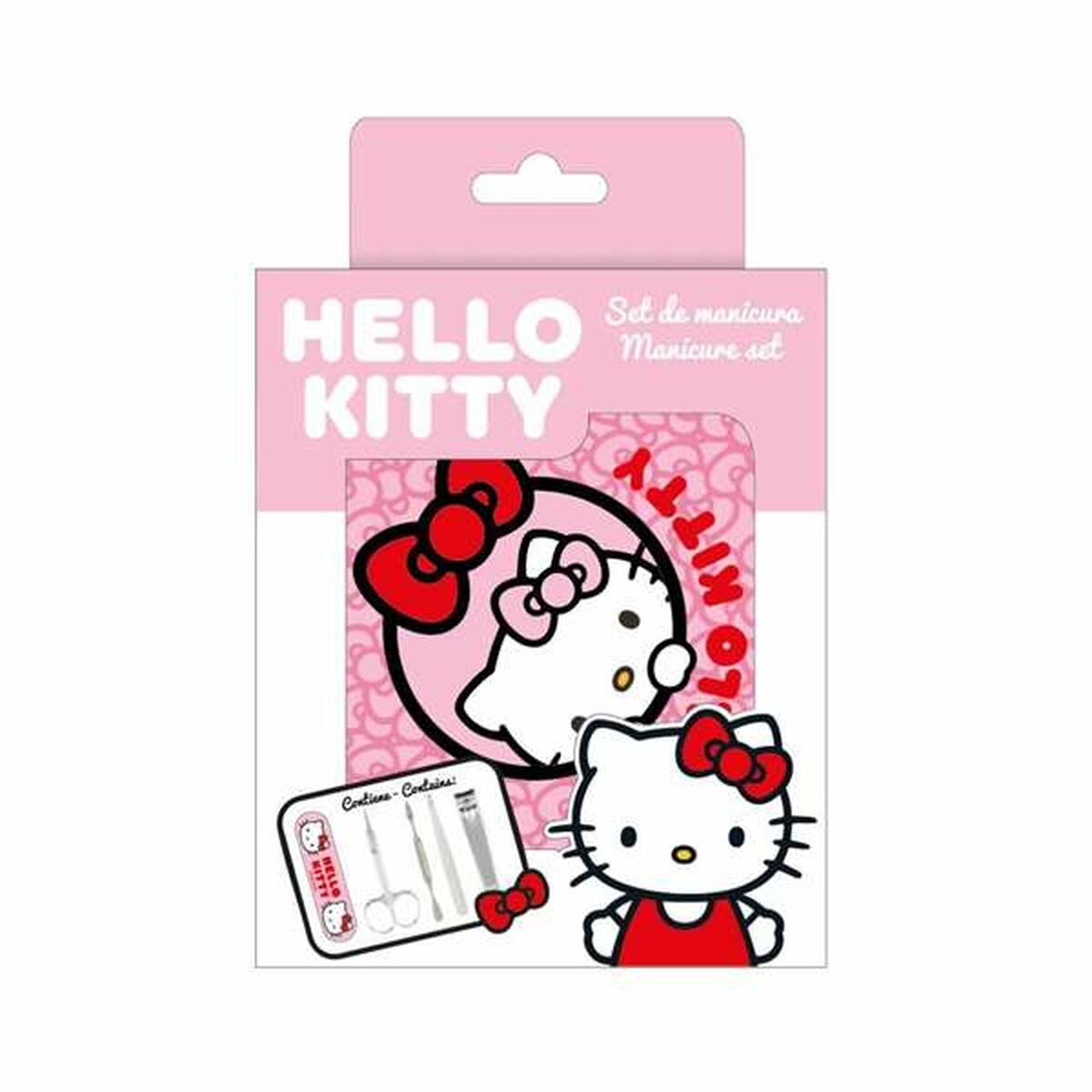 Set de Manicura Hello Kitty Rosa