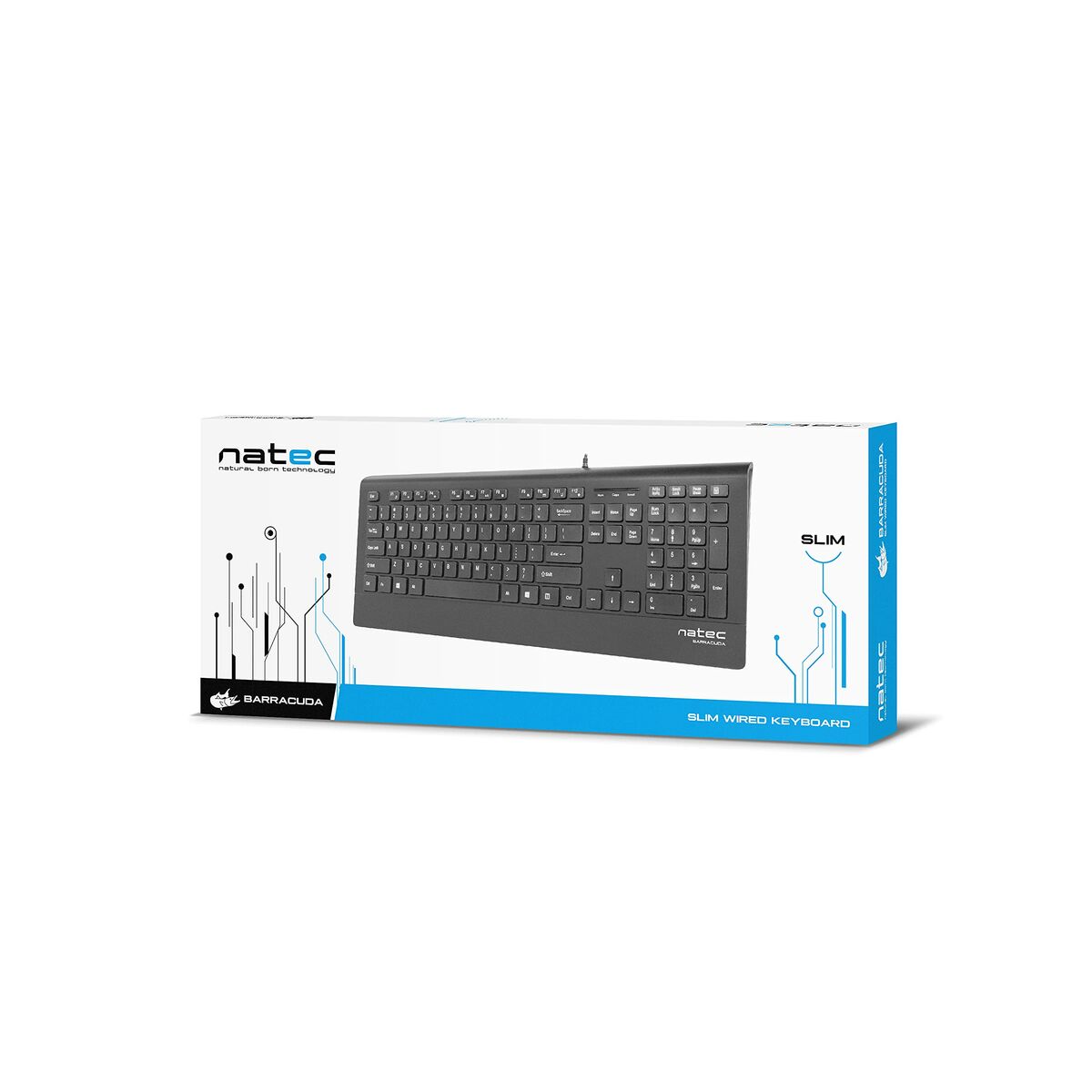 Teclado Natec NKL-0876 Negro