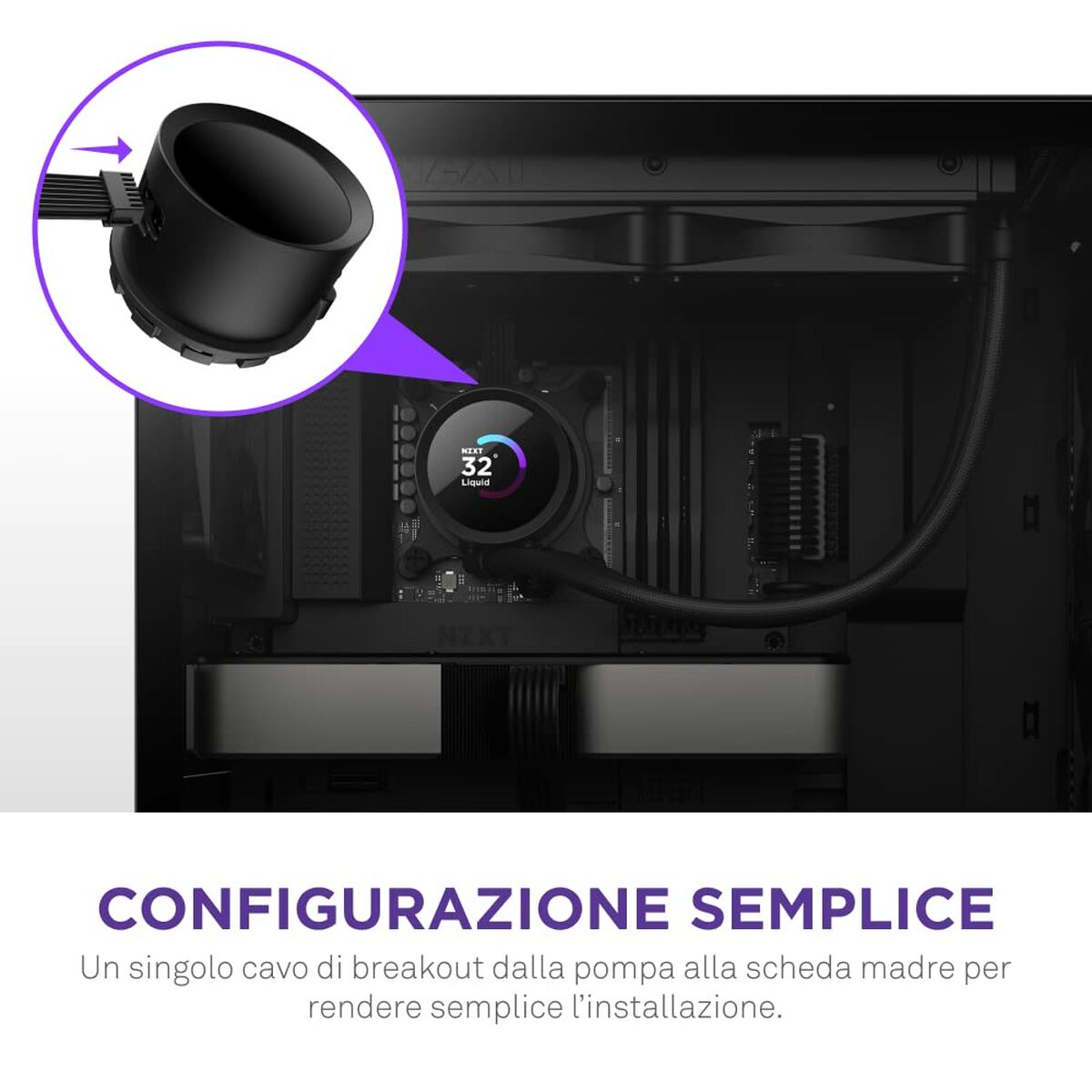 Kit de Refrigeración Líquida NZXT RL-KN360-B1