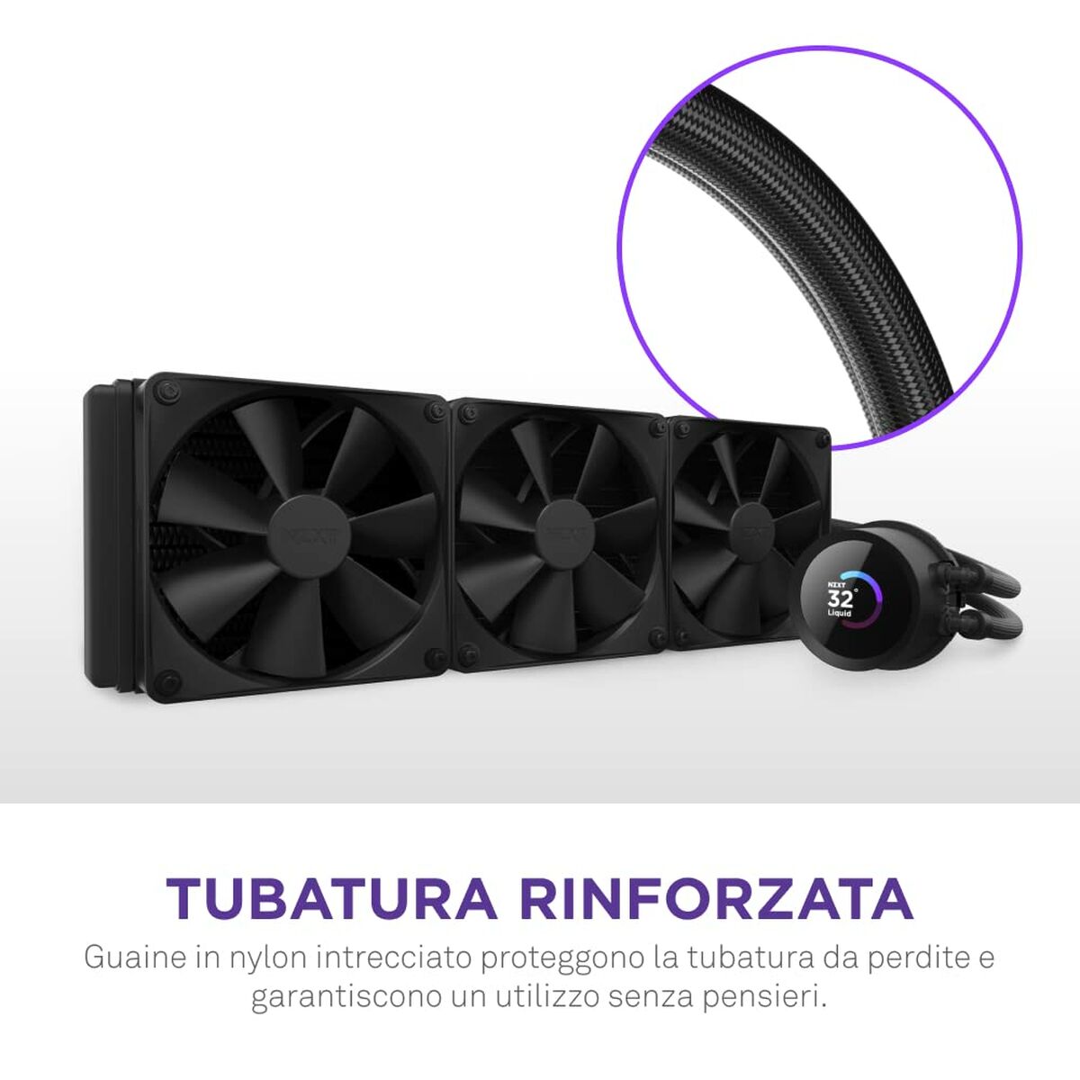 Kit de Refrigeración Líquida NZXT RL-KN360-B1