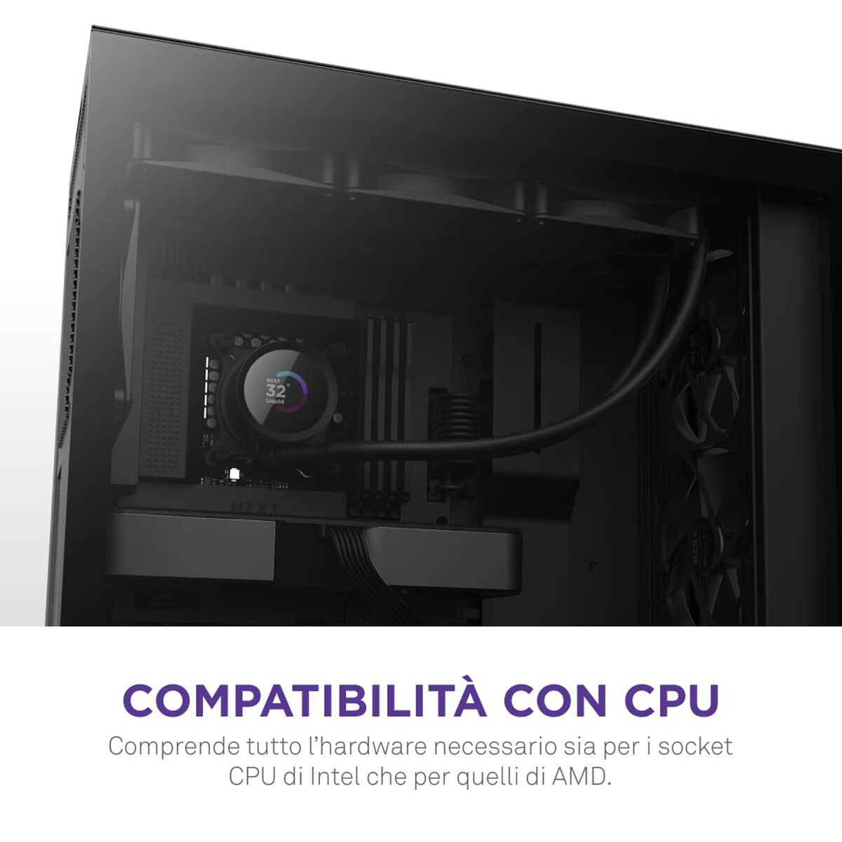 Kit de Refrigeración Líquida NZXT RL-KN360-B1