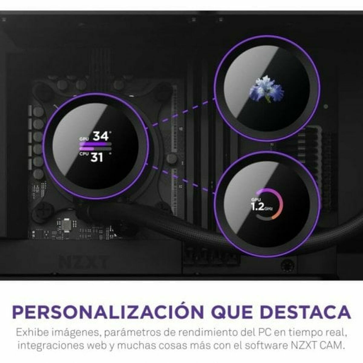 Kit de Refrigeración Líquida NZXT RL-KN360-B1
