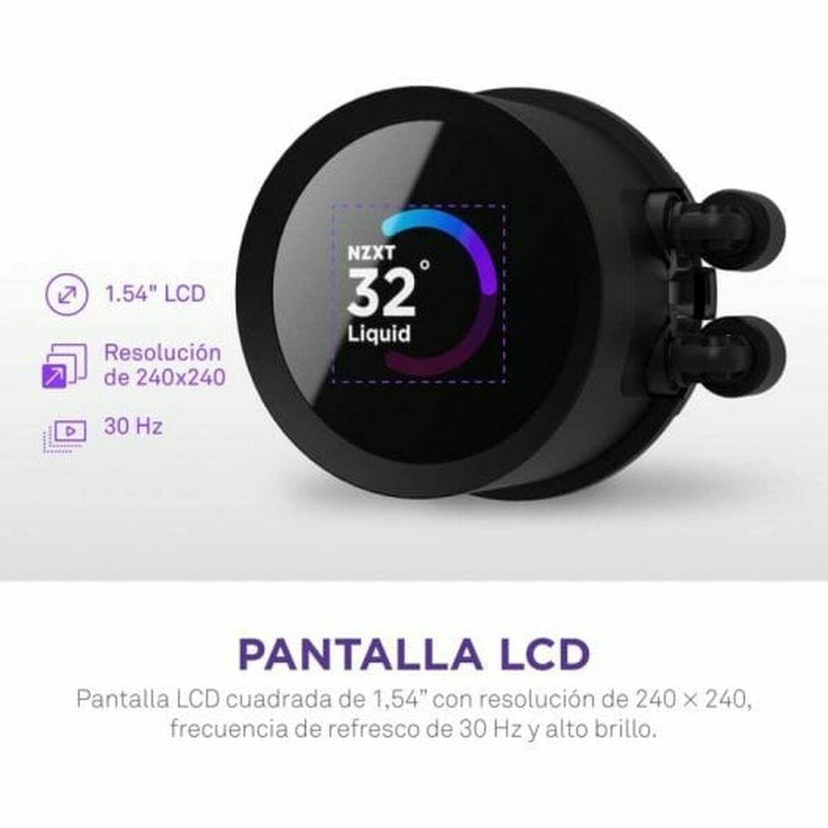 Kit de Refrigeración Líquida NZXT RL-KN360-B1