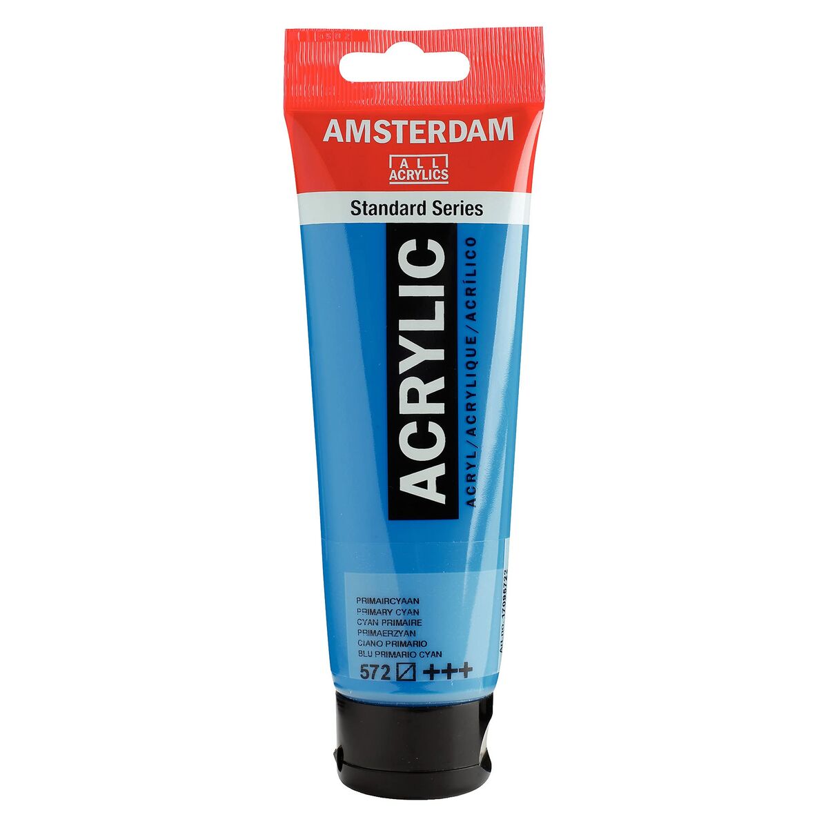 Pintura acrílica Talens Amsterdam Cian 120 ml (3 Unidades)