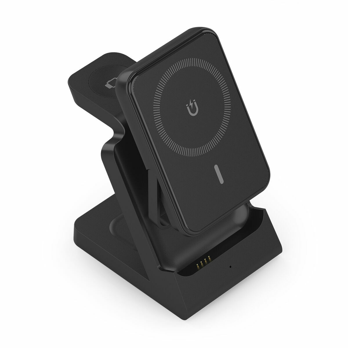 Cargador Inalámbrico Aisens ASCH-15W4WC064-BK Negro 15 W