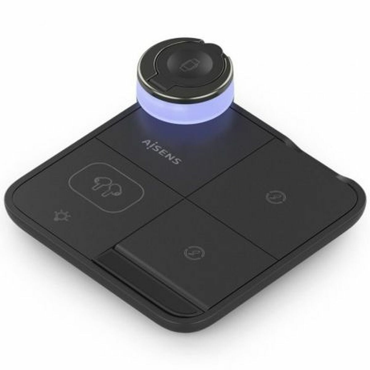 Cargador Inalámbrico Aisens ASCH-15W4WC062-BK Negro 15 W