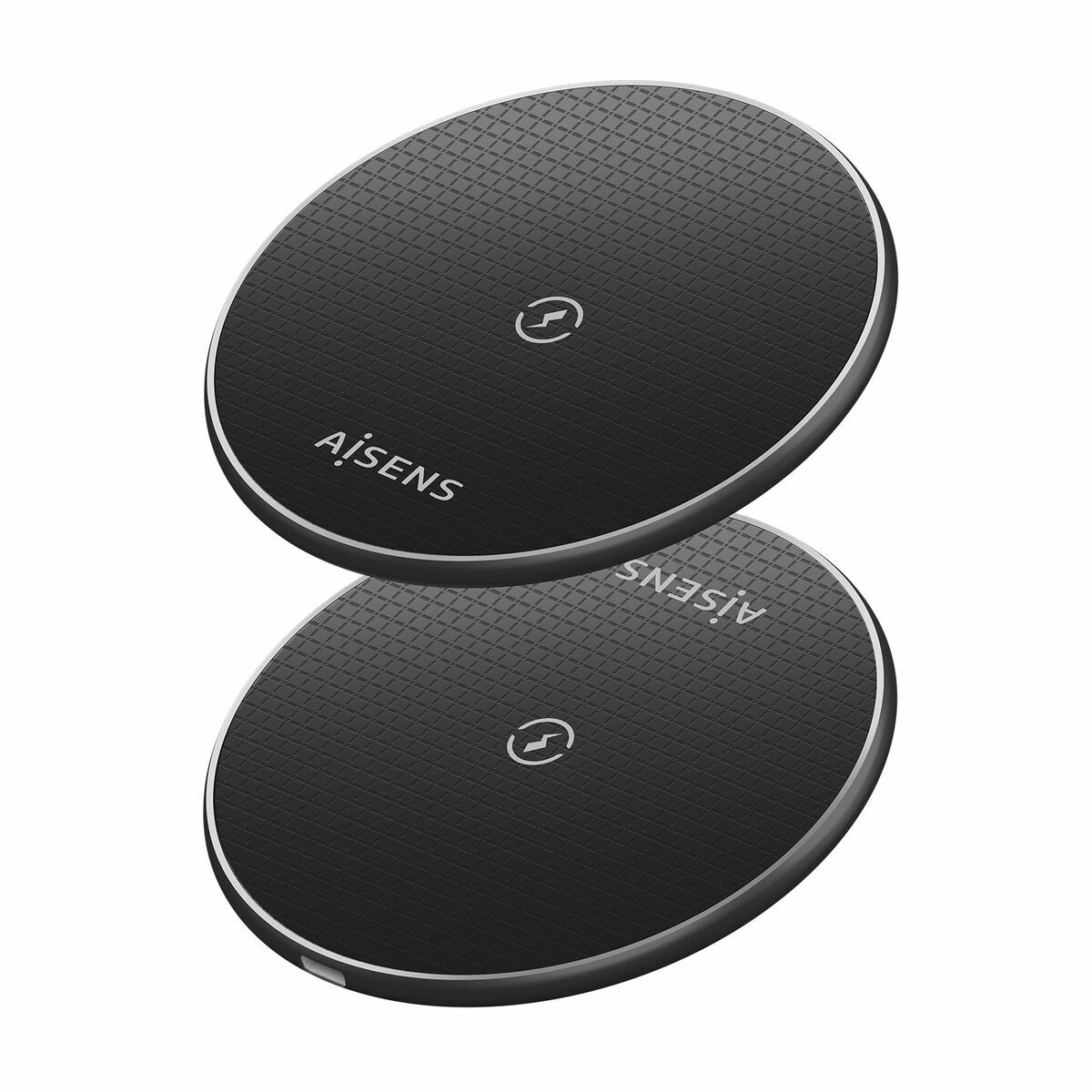 Cargador Inalámbrico Aisens ASCH-15W1WC058-BK Negro 15 W