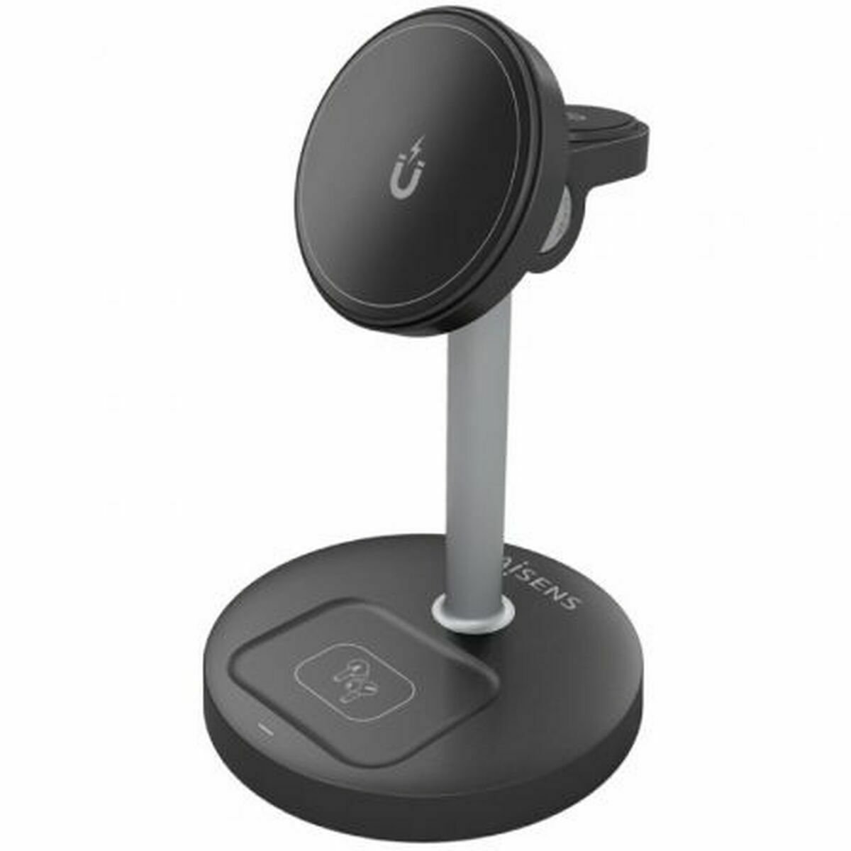 Cargador Inalámbrico Aisens ASCH-15W3WC066-BK Negro 15 W