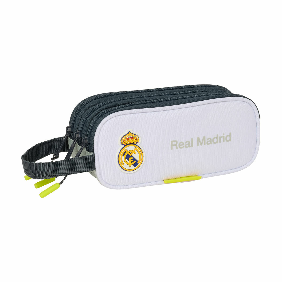 Portatodo Triple Real Madrid C.F. Blanco