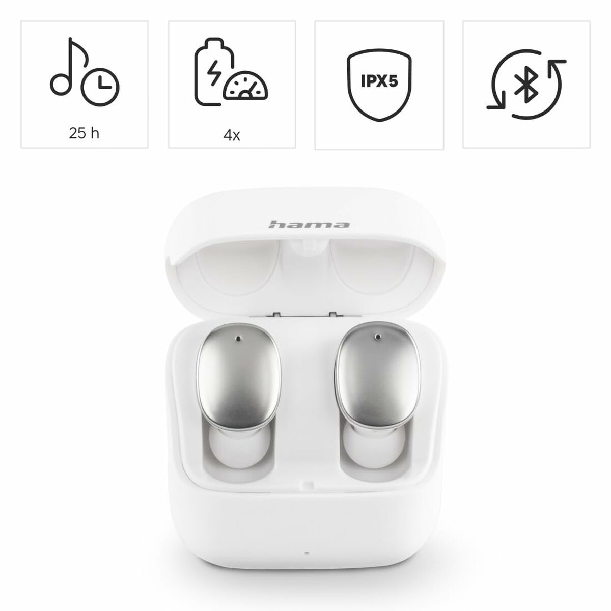 Auriculares Hama 00184109 Blanco