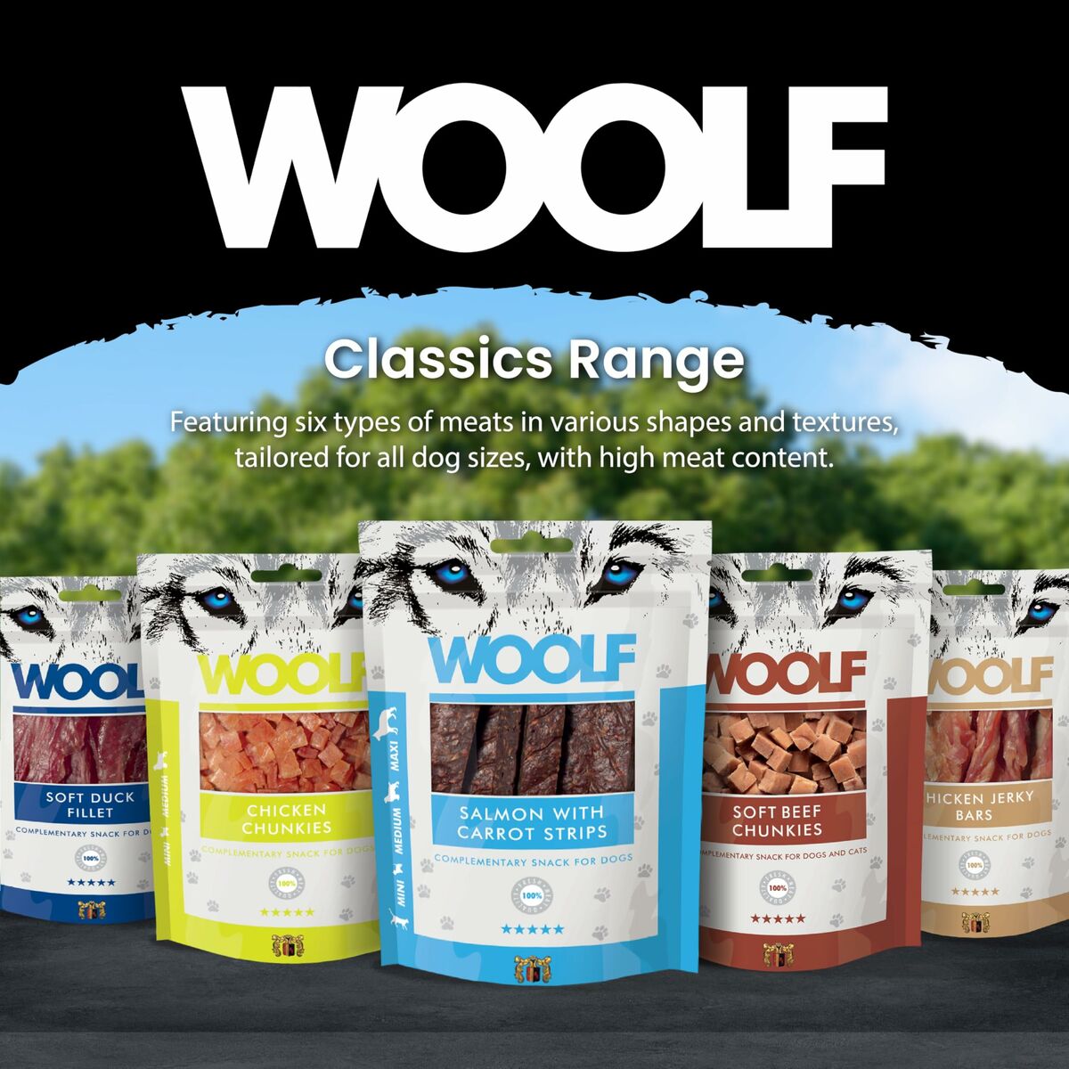 Snack para Perros Woolf