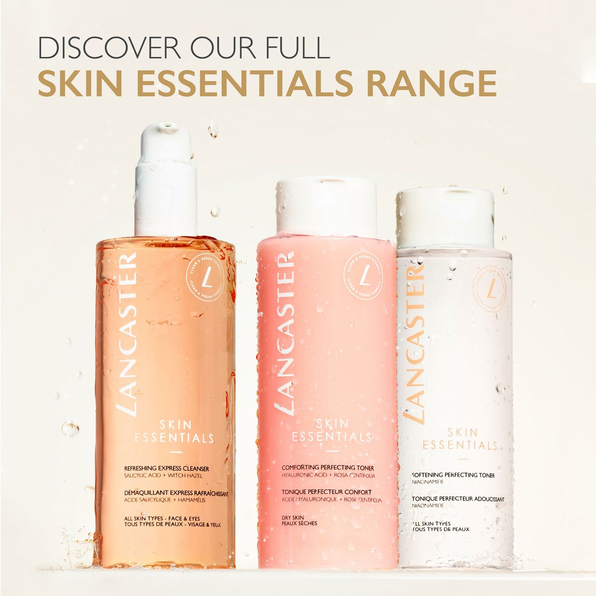 Limpiador Facial Lancaster Cleansers 400 ml