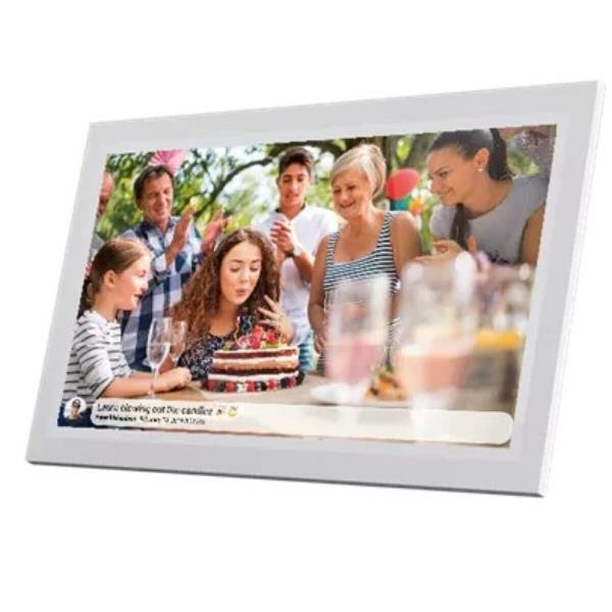 Marco de Fotos Digital Denver Electronics Frameo PFF-1503 wit 15,6" Wi-Fi