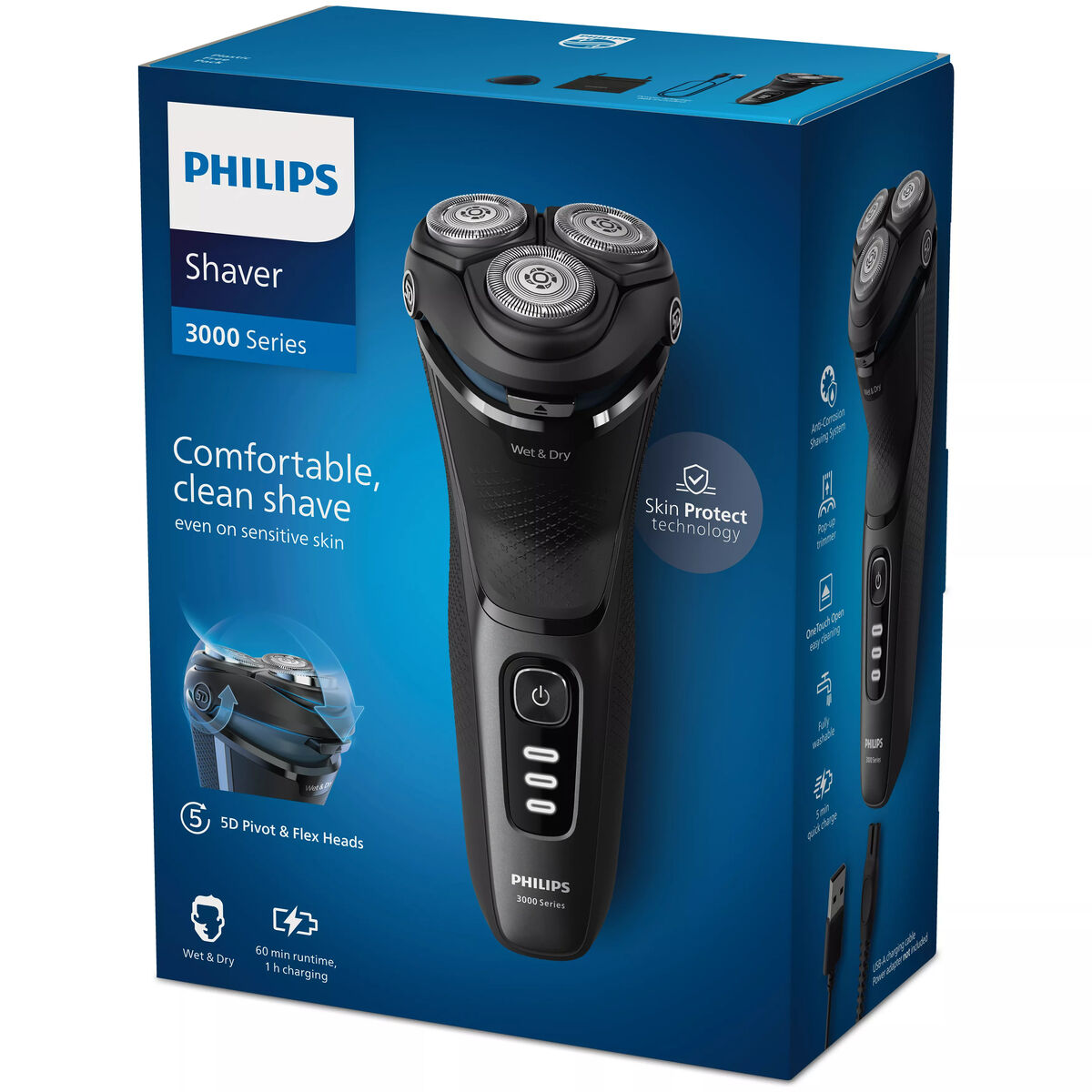 Cortapelos Philips S3244/12 1 Pieza