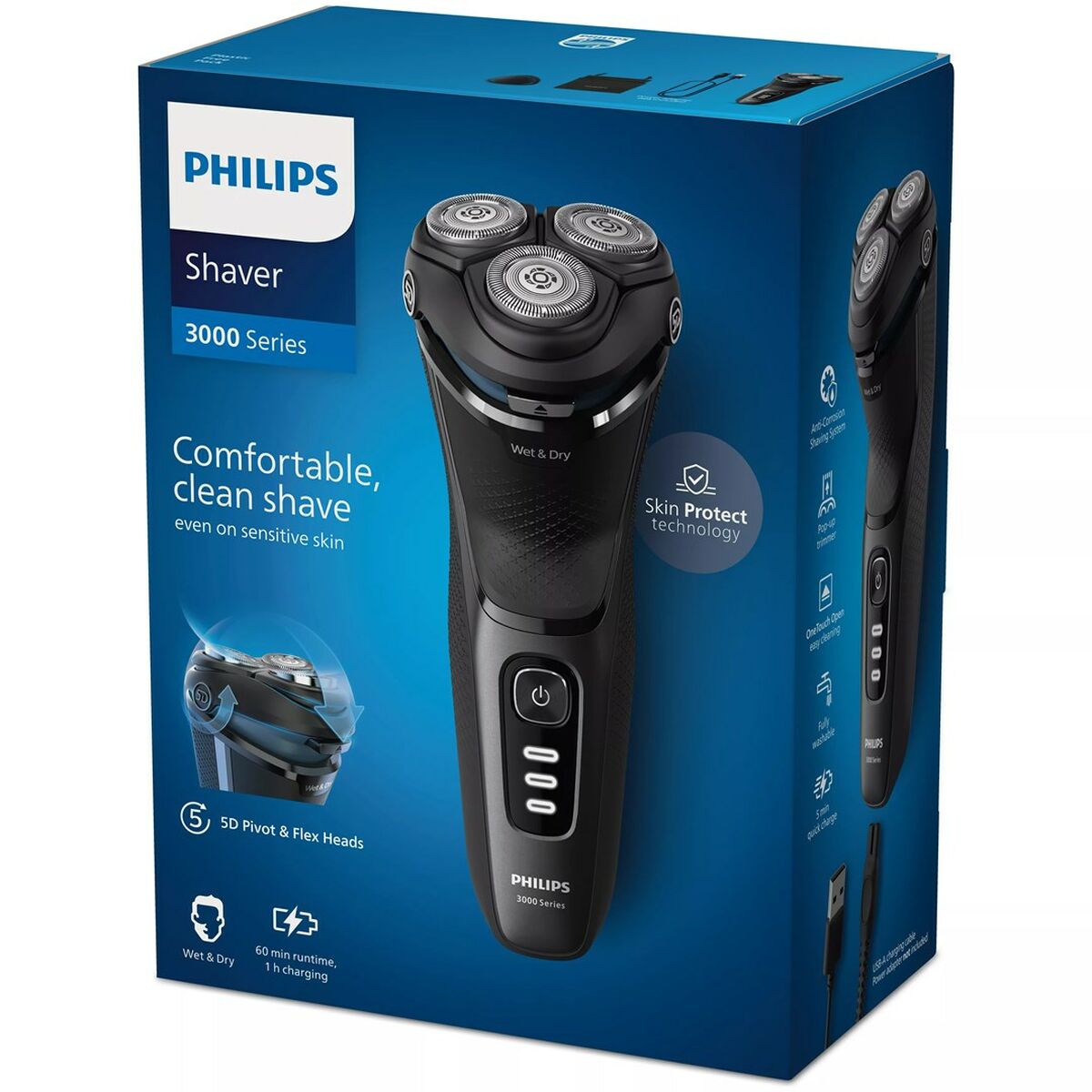 Cortapelos Philips S3244/12 1 Pieza