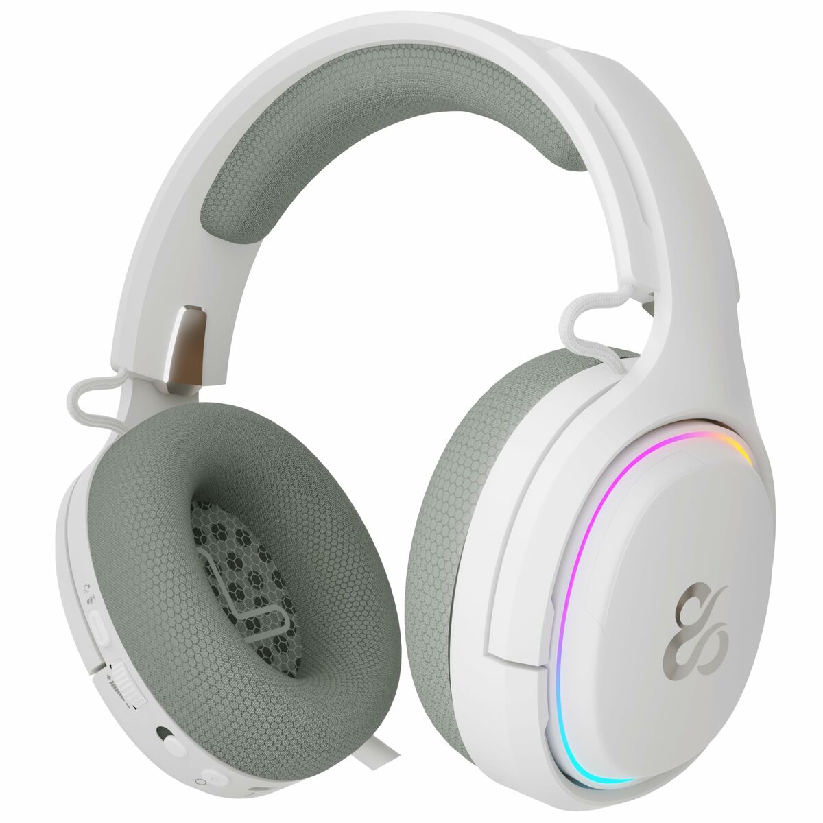 Auriculares Newskill NS-HS-ATONV2-IVORY
