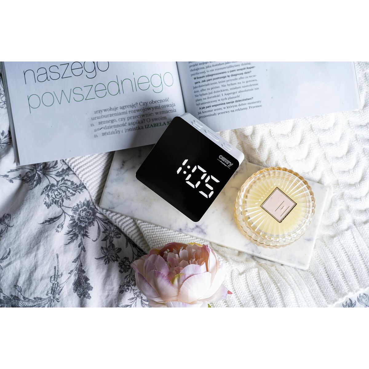 Reloj de Pared Adler CR 1150w Negro