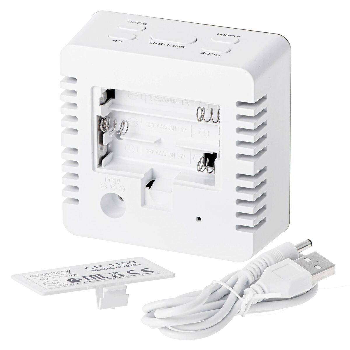 Reloj de Pared Adler CR 1150w Negro