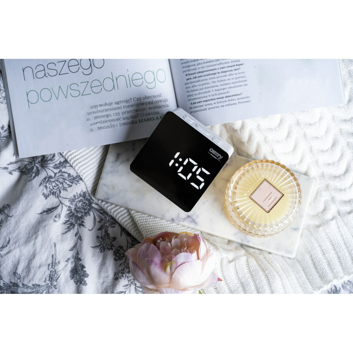 Reloj de Pared Adler CR 1150w Negro