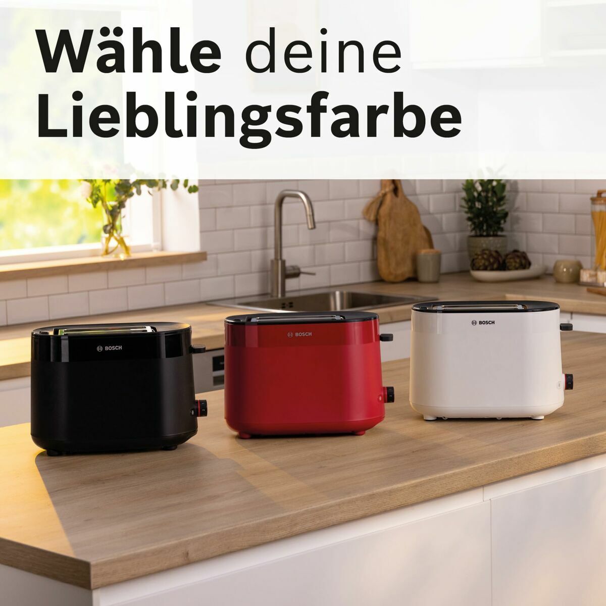 Tostadora BOSCH TAT2M121 Blanco 950 W