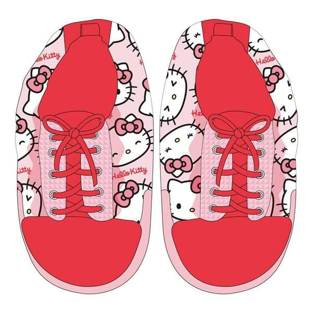 Zapatillas de Estar por Casa Hello Kitty Rojo
