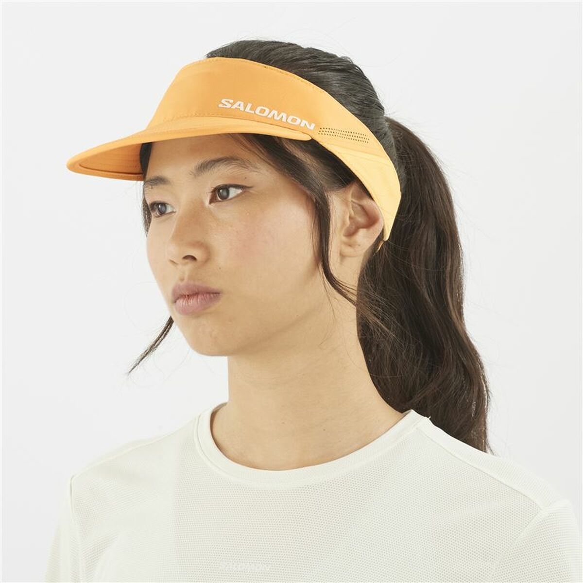 Visera Salomon Shkout Naranja Talla única