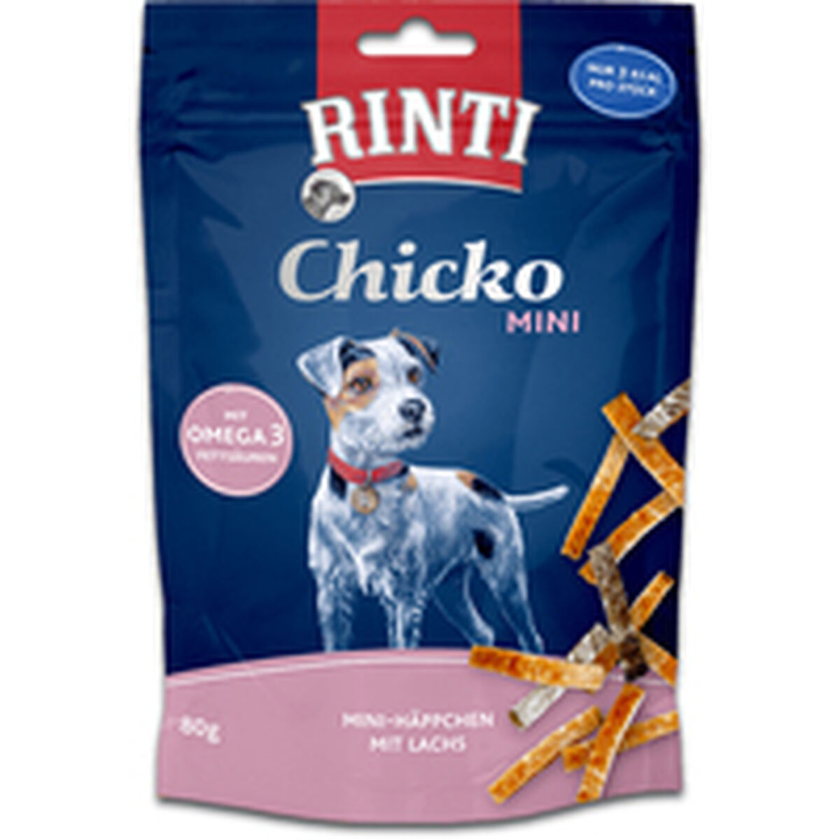 Snack para Perros Rinti Salmón 80 g