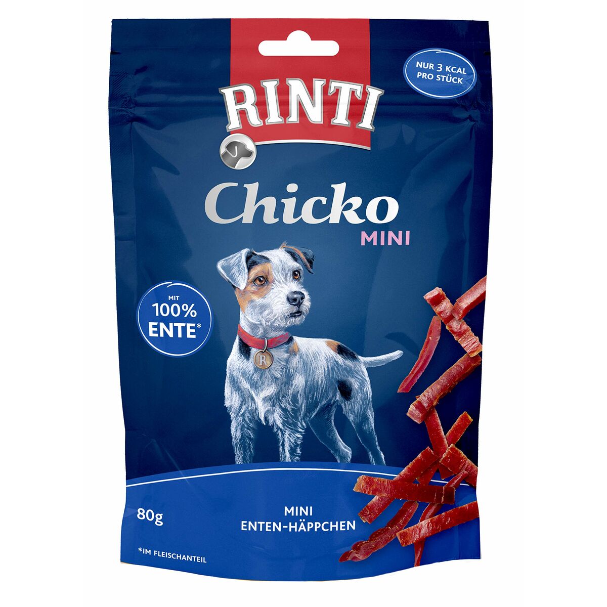 Snack para Perros Rinti Pato 80 g