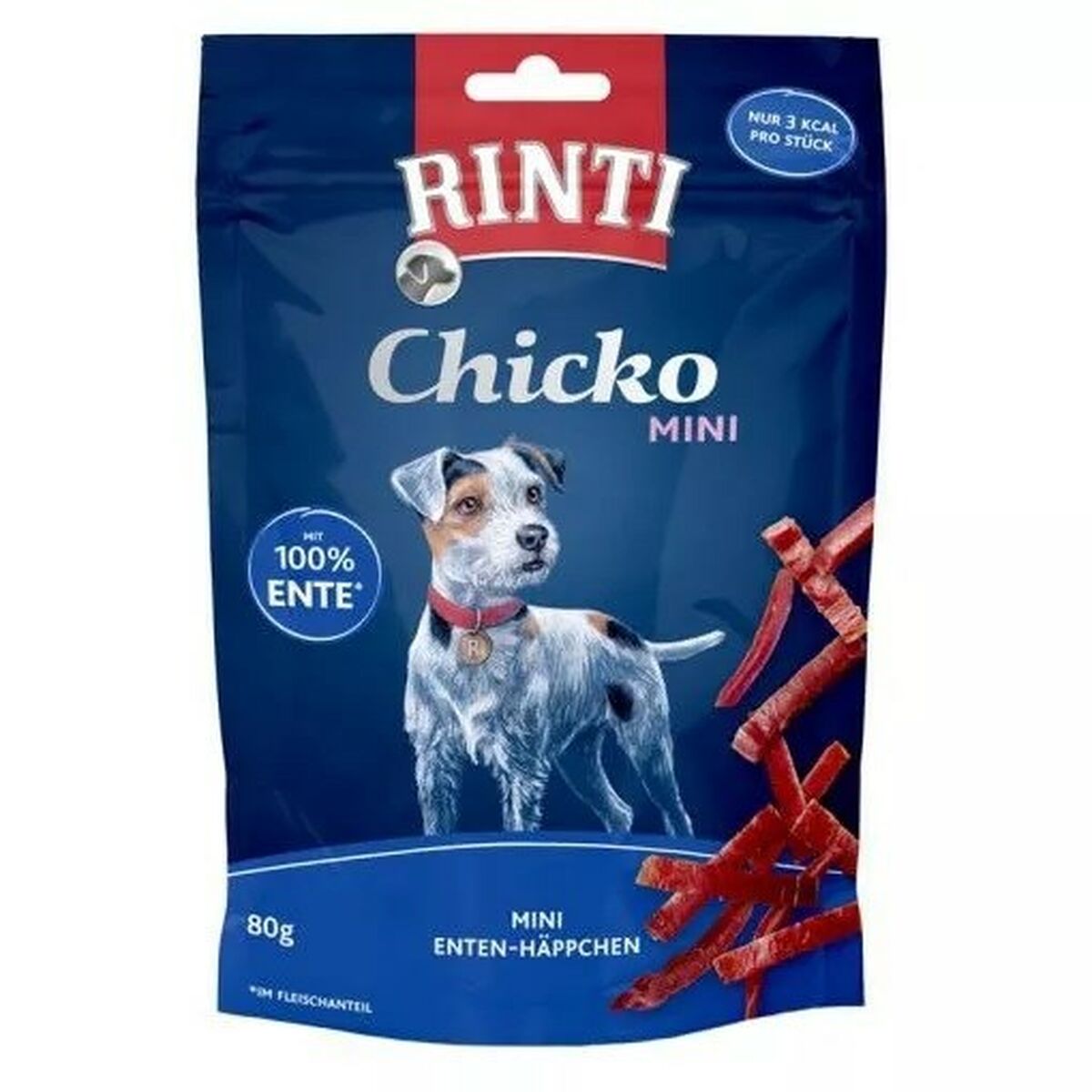 Snack para Perros Rinti Pato 80 g