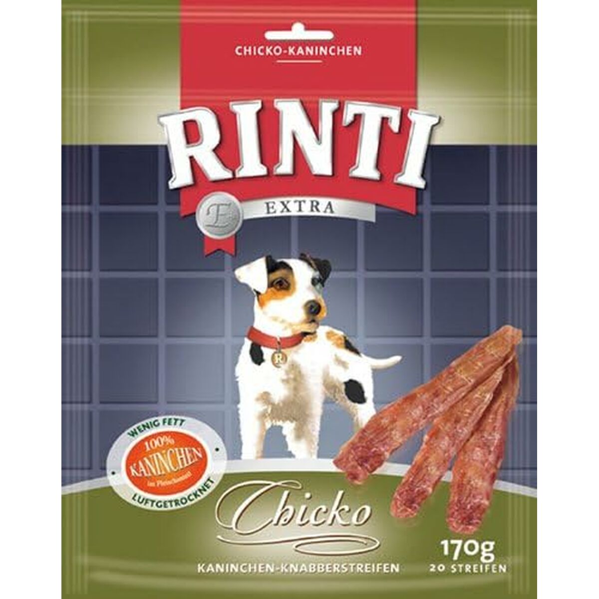 Snack para Perros Rinti Conejo 170 g
