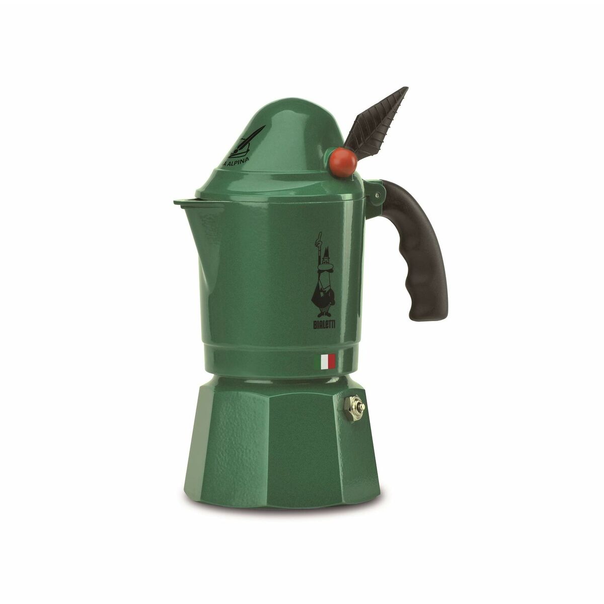 Cafetera Italiana Bialetti 0002762/NP Verde Aluminio