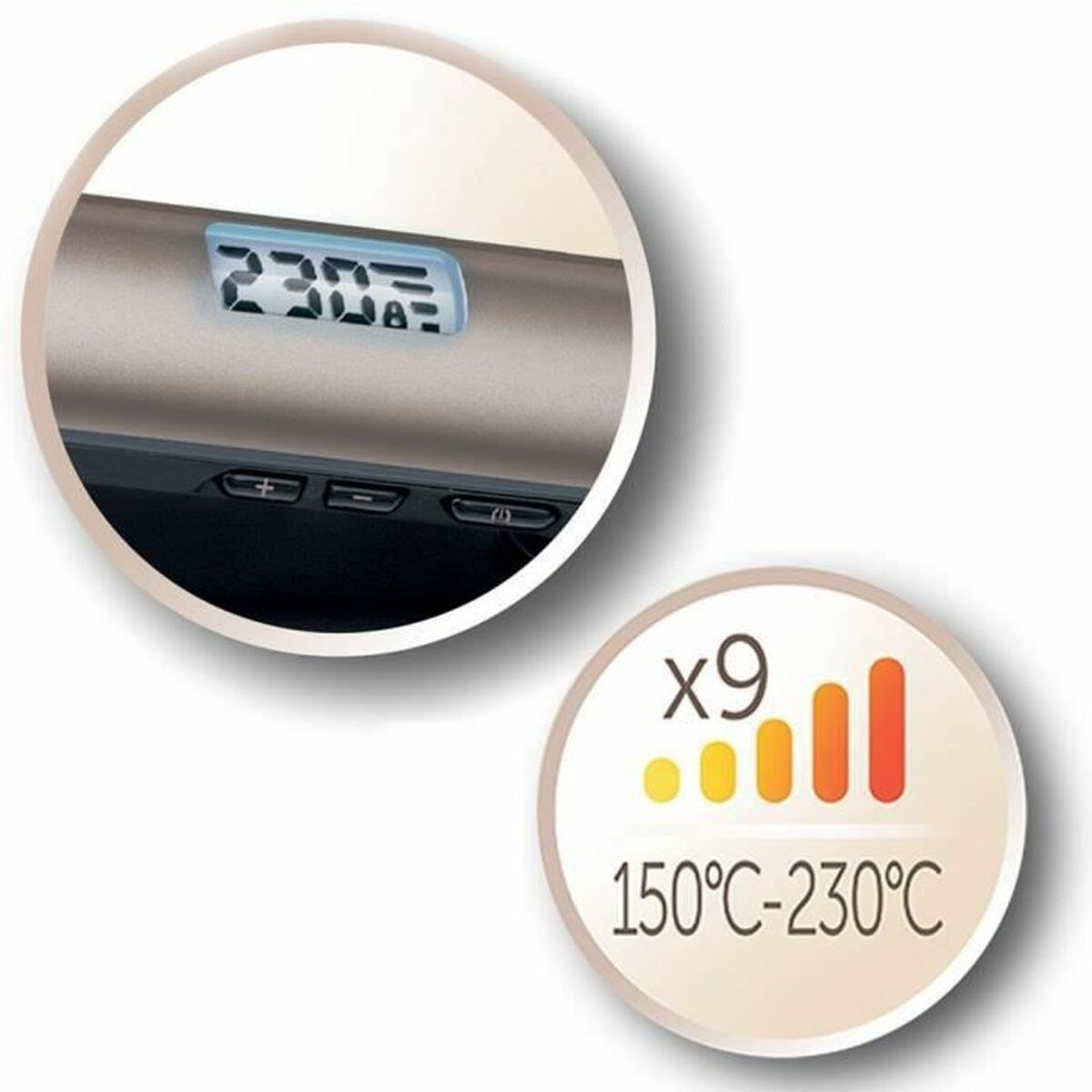 Plancha de Pelo Remington S8540 Marrón Negro